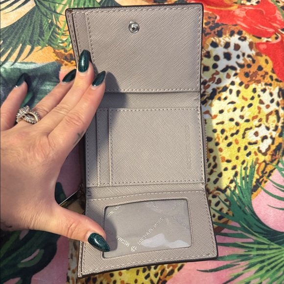 Michael Kors Gray Compact Wallet - Picture 6 of 9